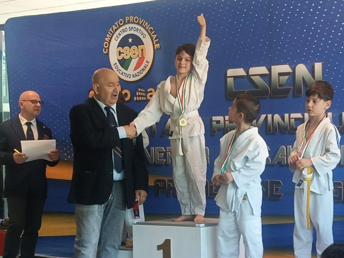 Premiazione Judo bambini Accademia 108