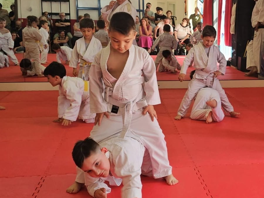 Esercizi di Judo bambini in palestra