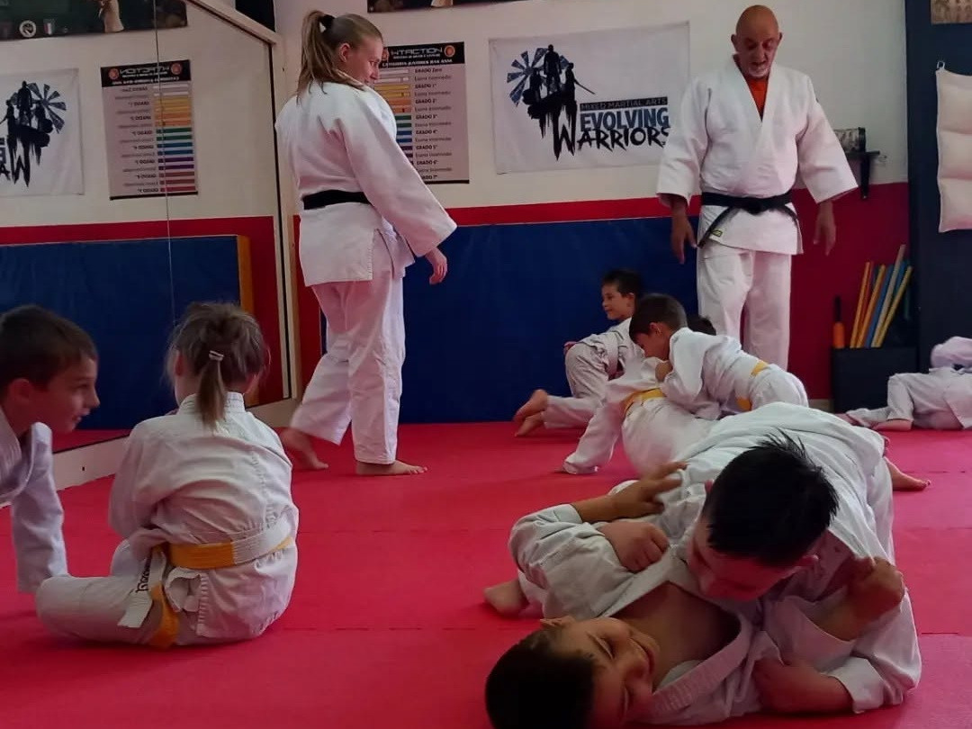 Allenamento Judo bambini Accademia 108