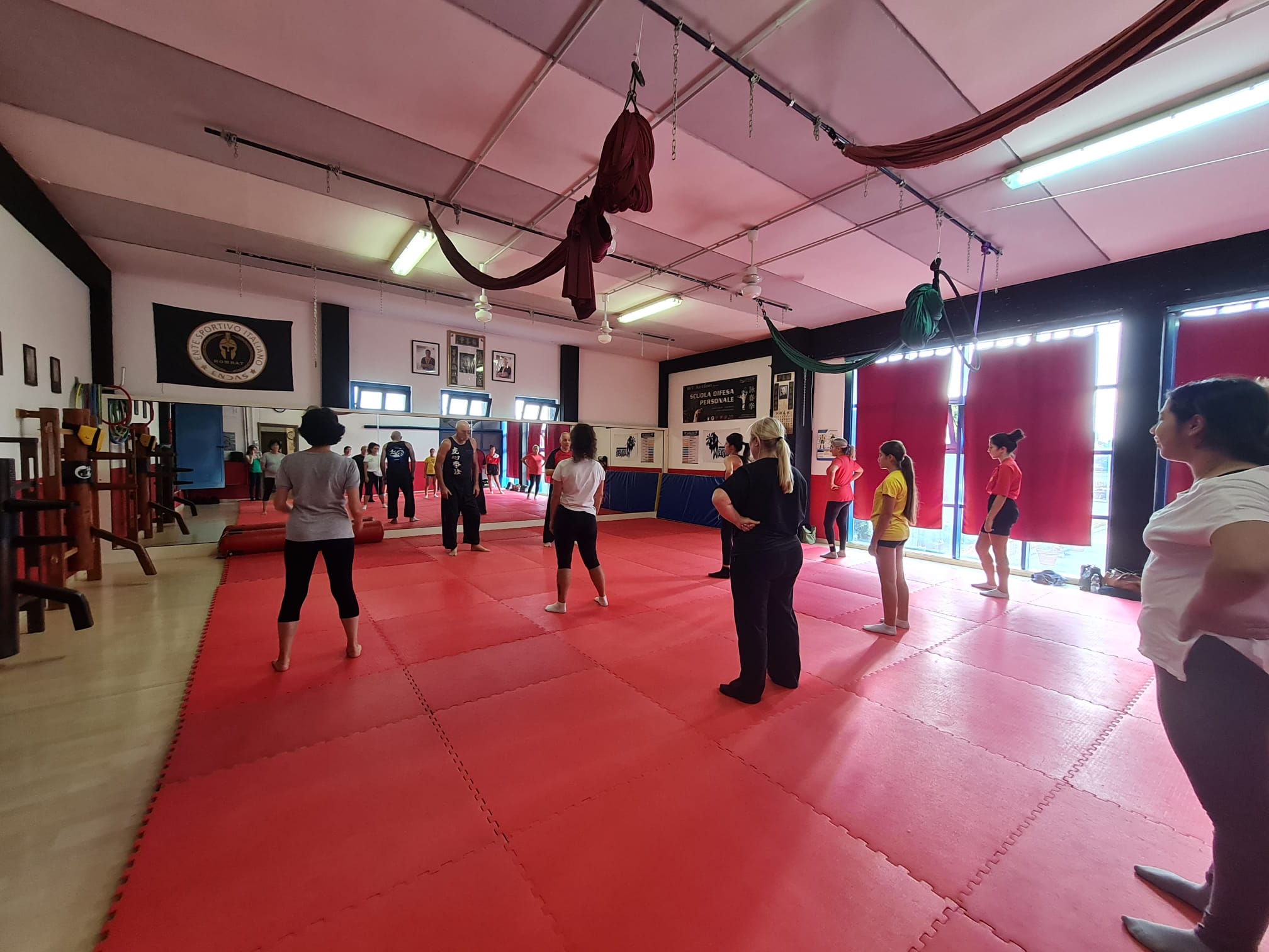 Allenamento in aula del metodo Prima che accada