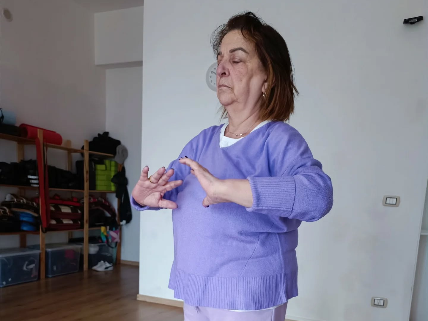 Pratica Qi Gong in palestra